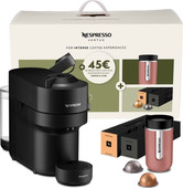 Magimix Nespresso Vertuo Pop Liquorice Black + 20 capsules + Travel Mug Keukenapparatuur in onze winkel in Olen