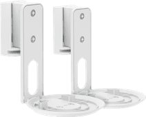 BlueBuilt Wall Mount Pair for Sonos Era 100 White Speaker stand for Sonos