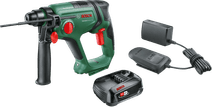 Bosch UniversalHammer 18V + Bosch Starter Kit 18V 2.5Ah Battery Cordless hammer drill