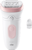 Braun Silk-épil 7 7-000 Wit/Roze Epilator of epilady