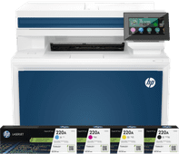 HP Color LaserJet Pro MFP 4302fdw  + 1 Set de Toners Supplémentaire 