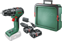 Bosch UniversalImpact 18V-60 2.5Ah Battery (2x) SystemBox S Starter Kit Bosch Green drill
