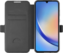 BlueBuilt Samsung Galaxy A35 Book Case Black BlueBuilt case for Samsung