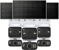 TP-Link Tapo C645D Solar Kit 3-pack Slimme beveiliging Google Assistent compatibel