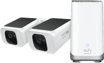 Eufy Solocam S40 Solar 2K 2-pack + Homebase 3 IP-camera zonder abonnement