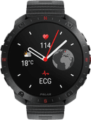 Polar Grit X 2 Pro Noir Montre connectée de très grande taille