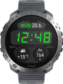 Polar Grit X 2 Pro Argent Montre connectée de très grande taille