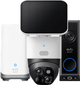 Eufycam Solocam S340 + Eufy Video Doorbell E340 + Homebase 3 Caméra IP d'extérieur avec Wi-Fi