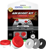 KontrolFreek Inferno AimBoost Appui-pouces + Anneaux de Précision Rouge/Blanc Xbox Appui-pouce KontrolFreek