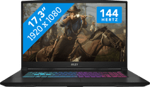 MSI Katana A17 AI B8VF-836BE AZERTY Gaming laptop for medium demanding games