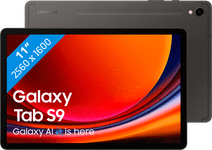 Samsung Galaxy Tab S9 11 inch 256 GB Wifi  Zwart Tablet met minstens 128GB opslagcapaciteit