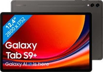 Samsung Galaxy Tab S9 Plus 12.4 inch 256 GB Wifi + 5G Zwart Tablet voor studie & zakelijk gebruik