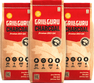 Grill Guru Charbon Lot de 3 