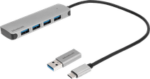 BlueBuilt Hub 4 Ports USB-A/C 3.0 Le stock de notre magasin à Hognoul