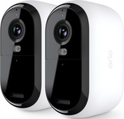 Arlo Essential HD Caméra Extérieur Lot de 2 Caméra IP compatible avec Samsung SmartThings