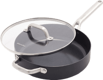 GreenPan Omega Hapjespan met deksel 28 cm Sauteerpan met deksel