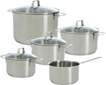 BK Bistro Batterie de Cuisine 5 Pièces Set de casseroles