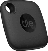 Tile Mate Noir (2022) Tracker Bluetooth compatible avec l'Assistant Google