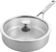 KitchenAid Multiply Poêle Paysanne 24 cm + Couvercle Sautoir avec couvercle