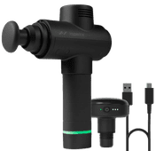 Hyperice Hypervolt 2 Noir + Heated Head Mini-pistolet de massage 