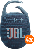 JBL Clip 5 Blue 4-pack JBL Clip Bluetooth speaker