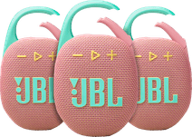 JBL Clip 5 Pink 3-pack JBL Clip Bluetooth speaker