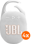 JBL Clip 5 White 4-pack JBL Clip Bluetooth speaker