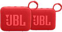 JBL Go 4 Rouge Lot de 2 