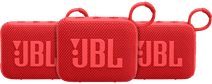 JBL Go 4 Rouge Lot de 3 