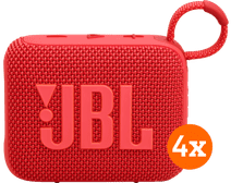 JBL Go 4 Rouge Lot de 4 