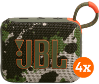 JBL Go 4 Squad 4-pack Draadloze speaker bundel