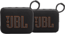 JBL Go 4 Black 2-pack Wireless speaker bundle