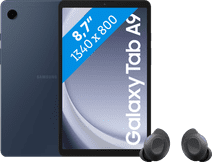 Samsung Galaxy Tab A9 8.7 inches 128GB WiFi Blue + Buds FE Black Samsung Galaxy Tab A