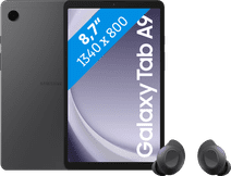 Samsung Galaxy Tab A9 8,7 inch 64GB Wifi en 4G Grijs + Buds FE Zwart Samsung 4G tablet