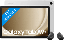 Samsung Galaxy Tab A9 Plus 11 inches 128GB WiFi Silver + Buds FE Black Samsung tablet for basic use