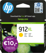 HP 912XL Cartridge Yellow Ink cartridges for HP OfficeJet printers