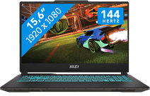MSI Cyborg 15 A13VFK-1202BE AZERTY Windows laptop for photo editing