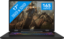 MSI Sword 17 HX B14VGKG-013BE Azerty Windows laptop for video editing and industrial design