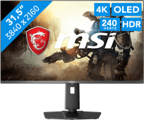 MSI MPG 321URX QD-OLED Gaming monitor met een hoge verversingssnelheid