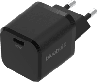 BlueBuilt Power Delivery Oplader met Usb C Poort 30W Zwart Apple iPhone 13, 12, 11, X, SE (2020) en 8 oplader