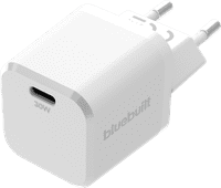 BlueBuilt Power Delivery Oplader met Usb C Poort 30W Wit Apple iPhone 13, 12, 11, X, SE (2020) en 8 oplader