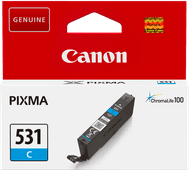 Canon CLI-531C Cartridge Cyaan Inktpatroon voor de Canon PIXMA TS printers