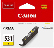 Canon CLI-531Y Cartridge Geel Inktpatroon voor de Canon PIXMA TS printers