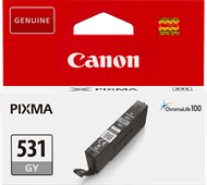 Canon CLI-531GY Cartridge Grijs Inktpatroon voor de Canon PIXMA TS printers