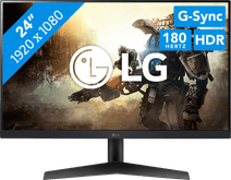 LG UltraGear 24GS60F-B Gaming monitor met een hoge verversingssnelheid