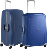 Samsonite S'Cure Spinner 69+75cm Dark Blue Suitcase Set Samsonite S'Cure