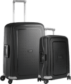 Samsonite S'Cure Spinner 55+69cm Black Samsonite spinners