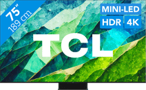 TCL QD Mini-LED 75C81B (2024) TV avec une barre de son intégrée