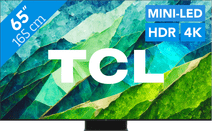 TCL QD Mini-Led 65C81B (2024) Tv met een ingebouwde soundbar