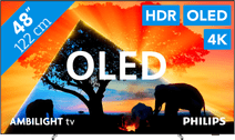 Philips 48OLED759 - Ambilight (2024) TV OLED de taille moyenne